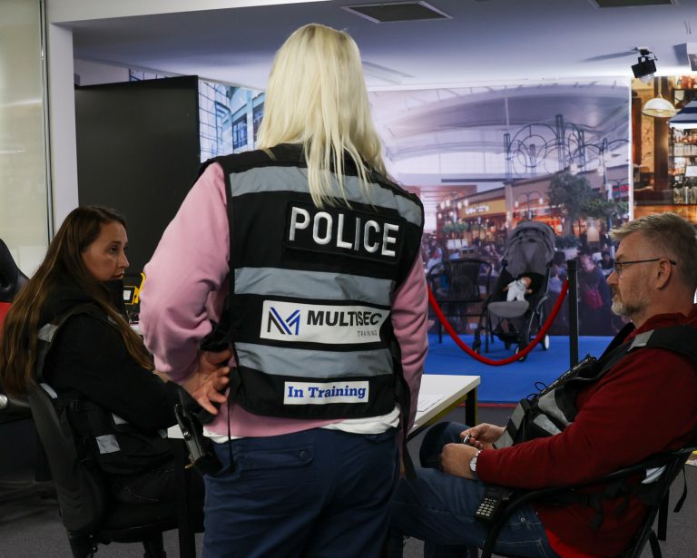 Police security training